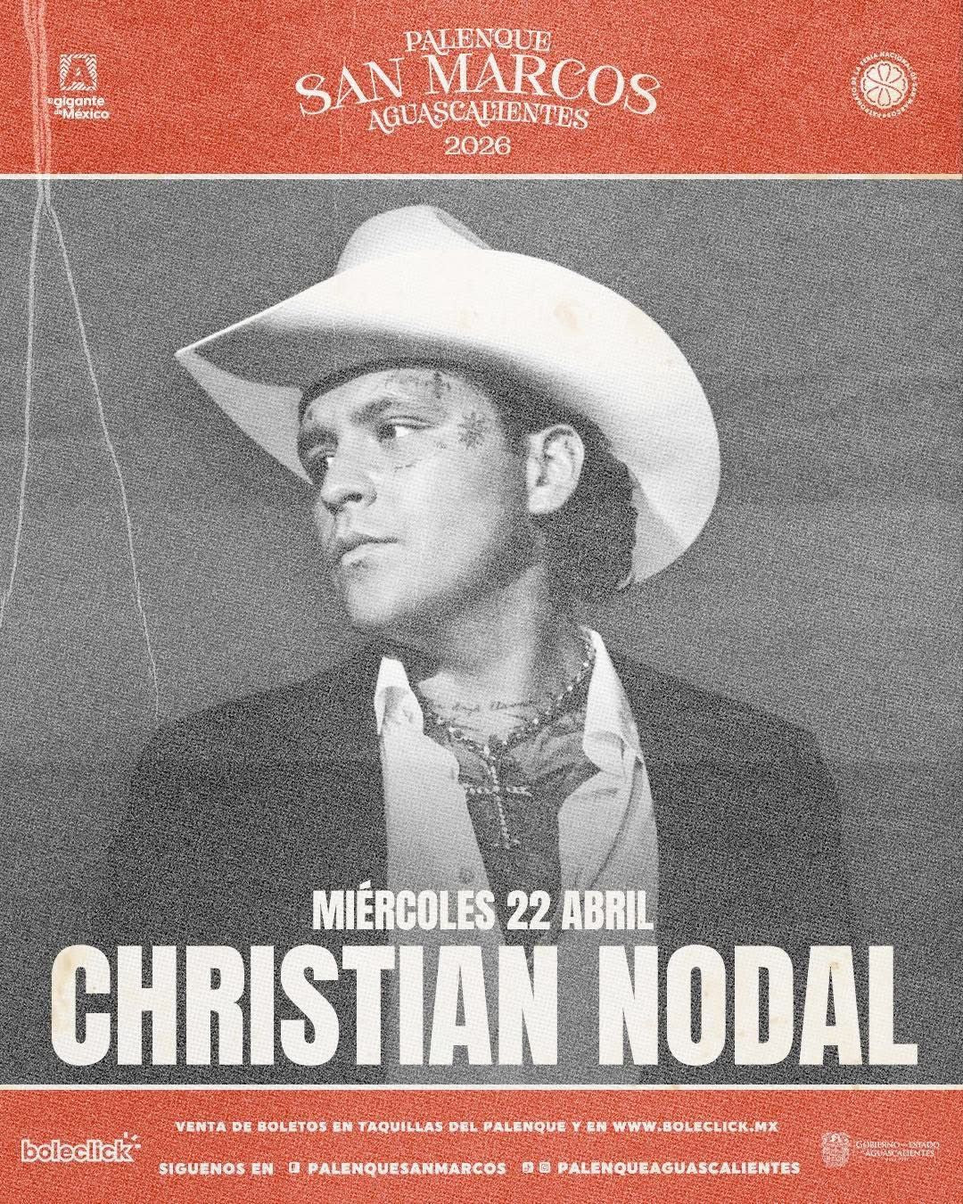 Christian Nodal - 22 Abril